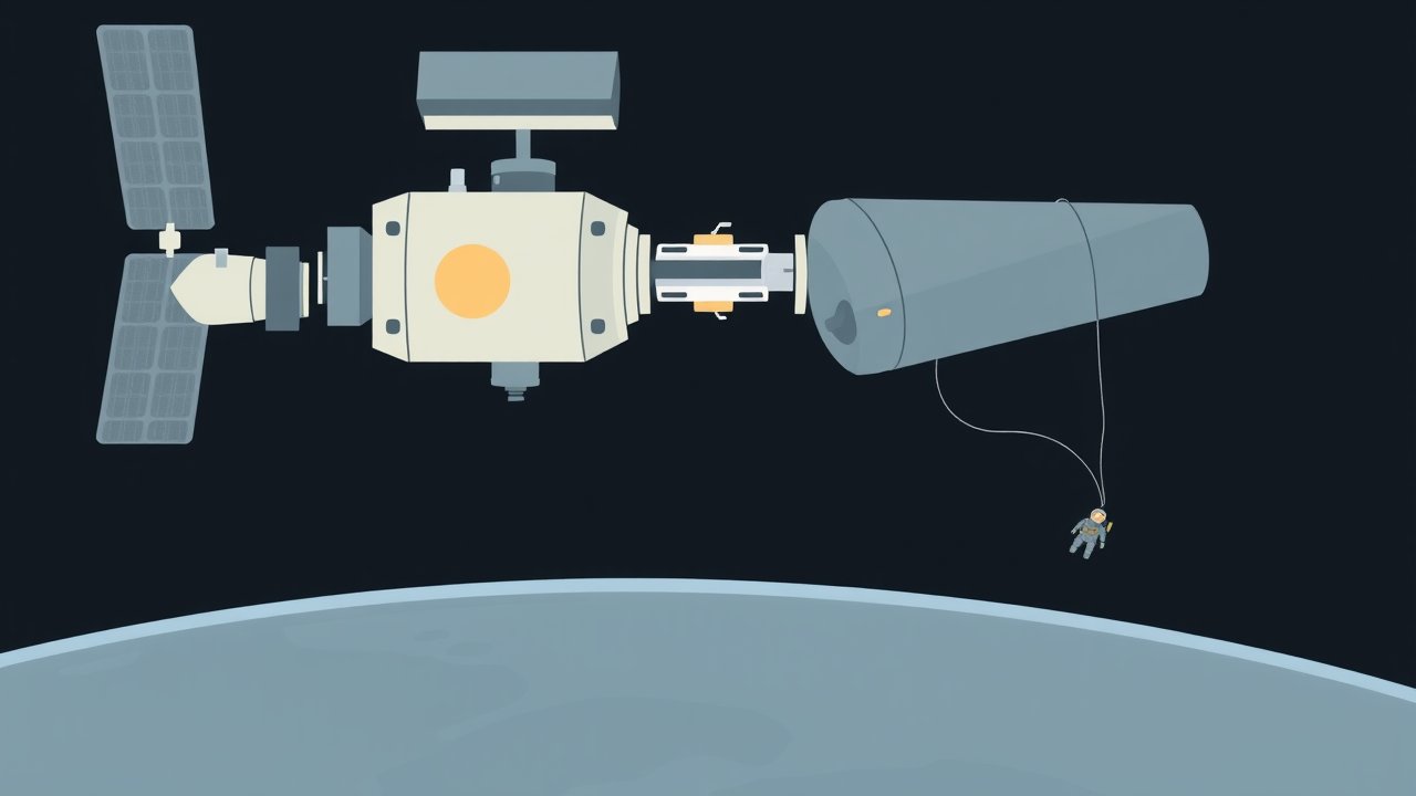 ISS Air Leak Forces Astronauts Into SpaceX Dragon as Repairs Stall